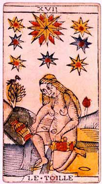 La Stella nei tarocchi di Jean Dodal