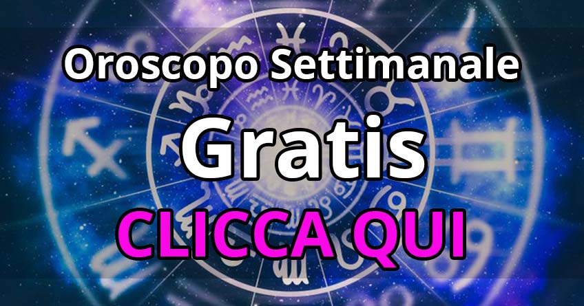 oroscopo settimanale